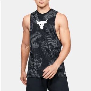 NWT Under Armour Aloha Black Tank sz M